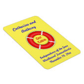 Aangepaste gele zijdeurmarker voor levensonderhoud magneet (Rechterzijde)