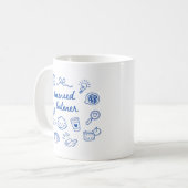 Aangepaste Gelicentieerde Luisteraar Mok Cadeau vo (Voorkant links)