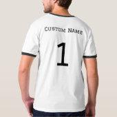 Aangepaste Geloof Familievrijheid T-shirt (Achterkant)