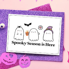 Aangepaste Gelukkig Halloween Griezelige Seizoen S Kaart