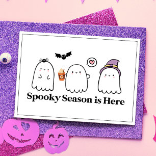 Aangepaste Gelukkig Halloween Griezelige Seizoen S Kaart
