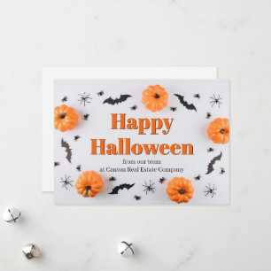 Aangepaste Gelukkig Halloween Zakelijke Marketing Feestdagenkaart