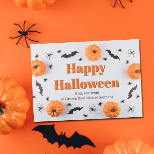 Aangepaste Gelukkig Halloween Zakelijke Marketing Feestdagenkaart