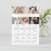 Aangepaste Gelukkig Nieuwjaar 2025 Kalender Fotoc (Staand voorkant)
