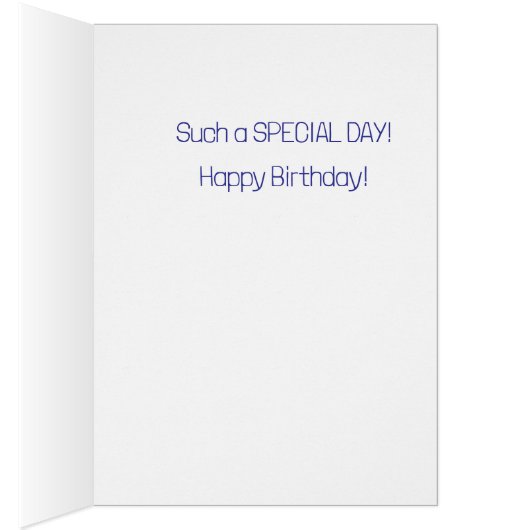 Aangepaste Gelukkige 6e Verjaardag elke kind kaart (Binnen (Rechts))