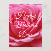 Aangepaste gelukkige Moederdag Roos Bloem Briefkaart (Voorkant)