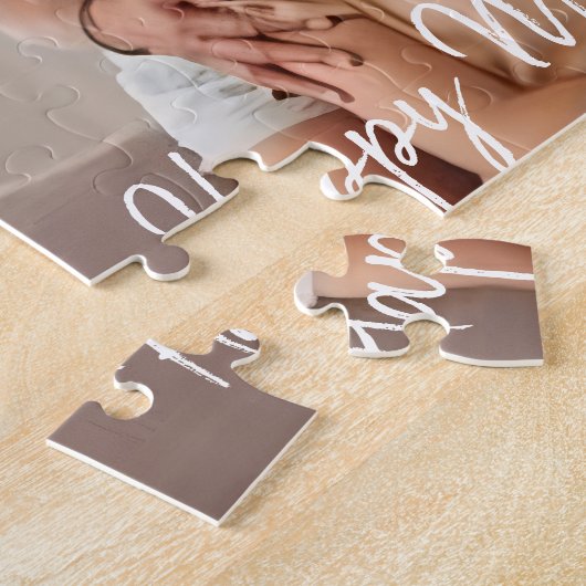 Aangepaste Gelukkige Moeders Dag Legpuzzel (Zijkant)