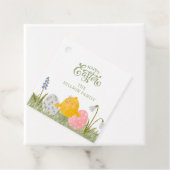 Aangepaste Gelukkige Pasen schattig Bedankjes Labels (In situ)