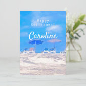 Aangepaste gelukkige pensionering (Staand voorkant)