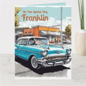 Aangepaste Gelukkige Verjaardag Boomer Klassieke A Kaart (Voorkant)