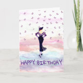 AANGEPASTE GELUKKIGE VERJAARDAG KAART (Voorkant)