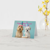 Aangepaste gelukkige verjaardag van uw favoriete b kaart (Gele Bloem)