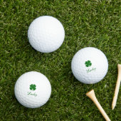 Aangepaste Geluks Klaver Golfballen (Insitu Gras)