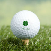 Aangepaste Geluks Klaver Golfballen (Insitu Shirt)