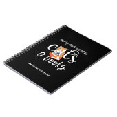 Aangepaste GEMAKKELIJK AFGELEID DOOR KATTEN EN BOE Notitieboek (Linkerzijde)