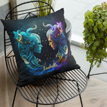 Aangepaste Gemini Zodiac Horoscope Fantasy Sun Sig