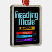 Aangepaste genreleesmodus metalen ornament (Rechts)