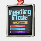 Aangepaste genreleesmodus metalen ornament (Links)