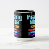 Aangepaste genreleesmodus tweekleurige koffiemok (Center)