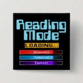 Aangepaste genreleesmodus vierkante button 5,1 cm (Voorkant)