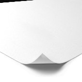 Aangepaste Geometrische  Minimalistische Japan Cre Poster (Hoek)