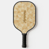 Aangepaste geometrische neutrale pickleball paddle (Achterkant)
