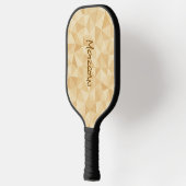 Aangepaste geometrische neutrale pickleball paddle (Links)