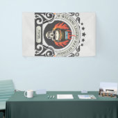 Aangepaste gepensioneerde lasser legende voeg naam spandoek (Beurs)