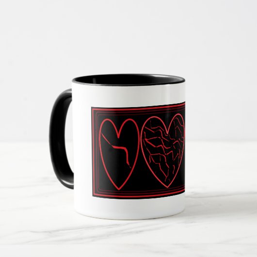 Aangepaste Gepersonaliseerd koffiehandschoenen met Mok (Voorkant links)