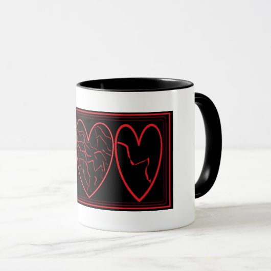 Aangepaste Gepersonaliseerd koffiehandschoenen met Mok (Voorkant rechts)