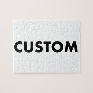 Aangepaste gepersonaliseerde 110 stuk 8 "x 10" lan legpuzzel