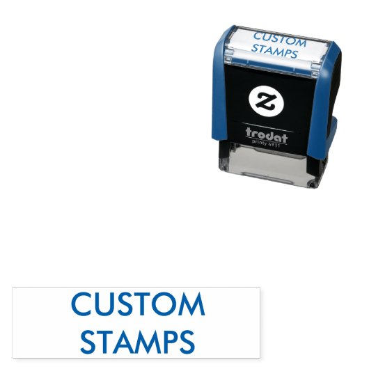 Aangepaste gepersonaliseerde 1,4" x 0,4" Zelfinkt Zelfinktende Stempel (In situ)