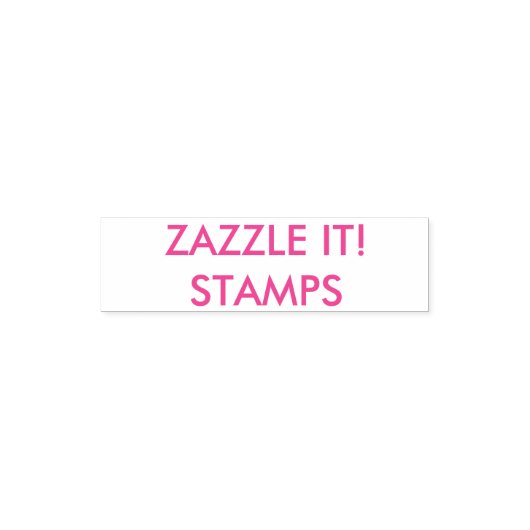 Aangepaste gepersonaliseerde 1,4" x 0,4" Zelfinkt  Zelfinktende Stempel (Design)