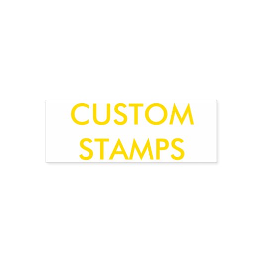Aangepaste gepersonaliseerde 1,8" x 0,65" Zelfinkt Zelfinktende Stempel (Design)