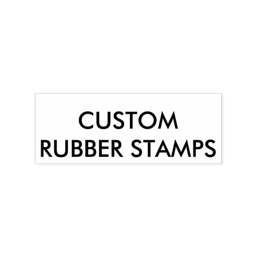 Aangepaste gepersonaliseerde 1" x 2,5" houten rubb rubberstempel (Afrduk)