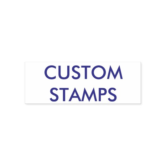 Aangepaste gepersonaliseerde 2,15 x 0,78" Zelfinkt Zelfinktende Stempel (Design)