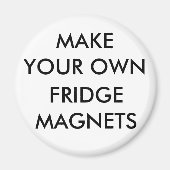 Aangepaste gepersonaliseerde 2.25 ronde koelkast m magneet (Voorkant)