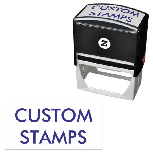 Aangepaste gepersonaliseerde 2,9" x 1,4" Zelfinkt Zelfinktende Stempel (In situ)