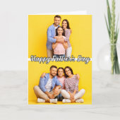 Aangepaste gepersonaliseerde 2-foto's Sjabloon Vad (Voorkant)