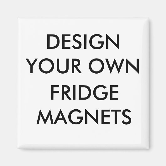 Aangepaste gepersonaliseerde 2" vierkante koelkast magneet (Voorkant)