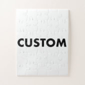 Aangepaste gepersonaliseerde 30 Piece 14 "x 11" Po Legpuzzel (Verticaal)