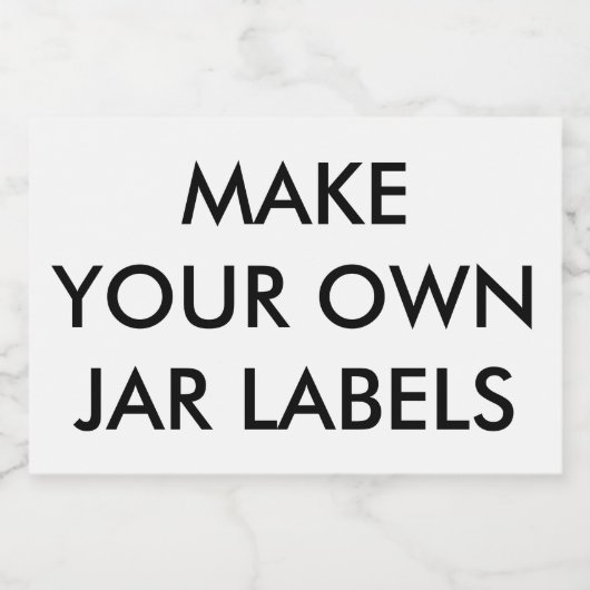Aangepaste gepersonaliseerde 3" x 2" Food Jar Labe Voedselcontainer Etiket (Enkel label)