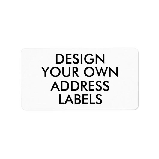 Aangepaste gepersonaliseerde 6871 Adresetiketten Etiket (Voorkant)