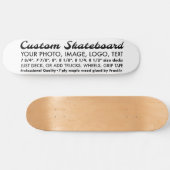 Aangepaste gepersonaliseerde 8,5-inch skateboard d (Horizontaal)