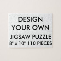 Aangepaste gepersonaliseerde 8 "x10" Jigsaw Puzzle