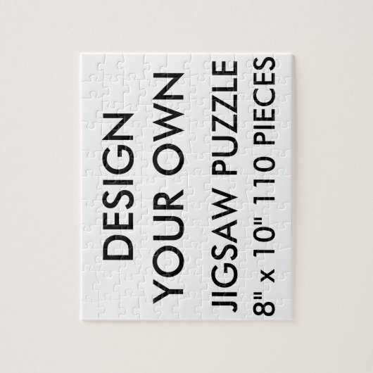 Aangepaste gepersonaliseerde 8 "x10" Jigsaw Puzzle Legpuzzel (Verticaal)