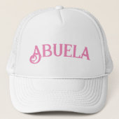 Aangepaste gepersonaliseerde Abuela Perfect oma Pe Trucker Pet (Voorkant)
