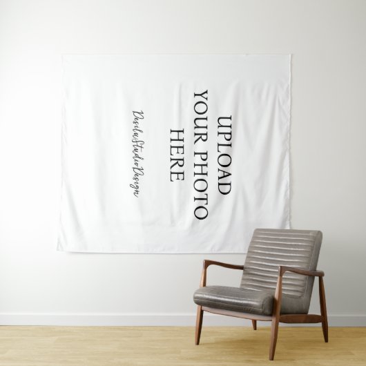 Aangepaste gepersonaliseerde achtergrond wandtapij wandkleed (In Situ (horizontaal))