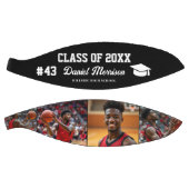 Aangepaste Gepersonaliseerde Afstuderen Senior Fot Basketbal (Panelen)