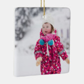 Aangepaste gepersonaliseerde Baby Photo Ornament S (Rechts)